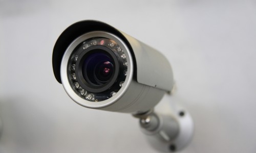 CCTV security camera.